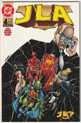   JLA #4, Panini Comics/DC Comics 2001 PRESTIGE-COMICHEFT TOP Z1