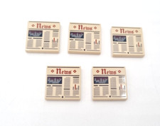 LEGO Zeitung Fliese bedruckt 5