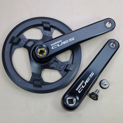 Shimano 1-fach Cues FC-U4000-1 Kurbel 42 Zähne 4-kant Kurbellänge 170 mm schwarz