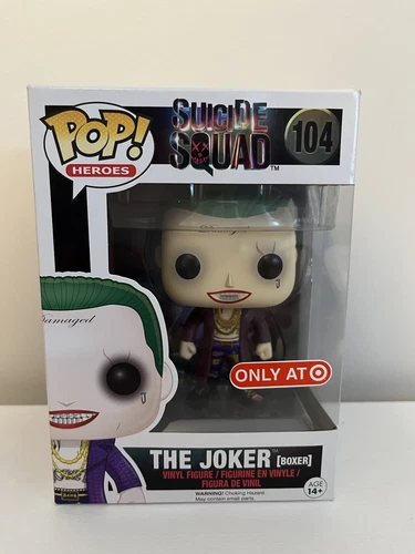 Funko POP! Suicide Squad Vinyl Figure - THE JOKER (Boxer) #104 *Target Exclusive