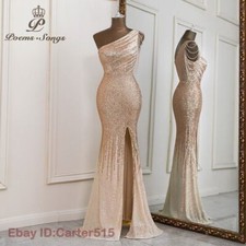 Exquisite One Shoulder Style Evening Dress Prom Dresses Evening Gowns Vestidos