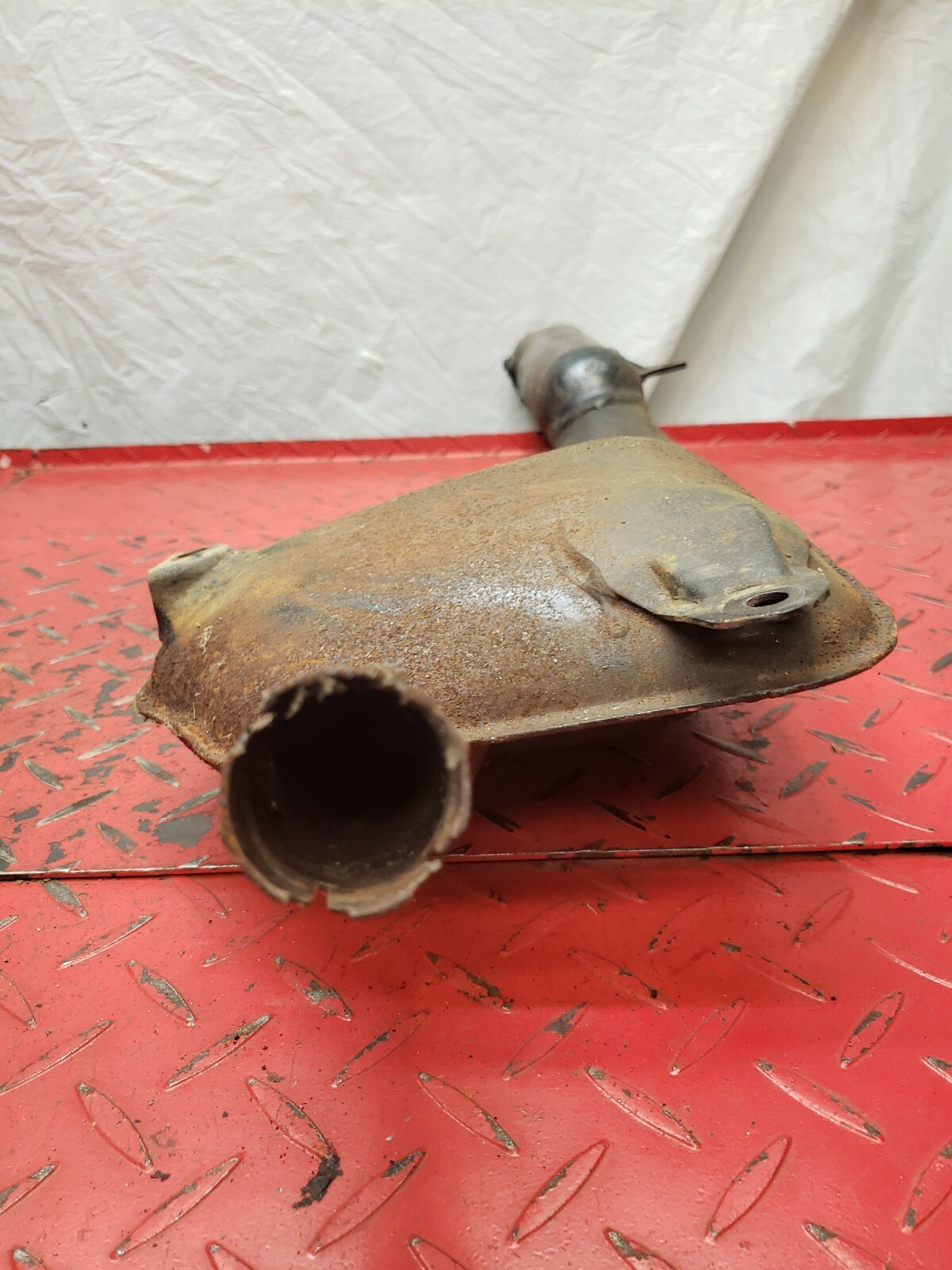 1980 Honda XR200 OEM Exhaust Muffler Silencer Pipe eBay