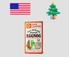 Duke Cannon Homemade Eggnog Big Ass Brick Soap 10oz Christmas Benefits USA  Vets