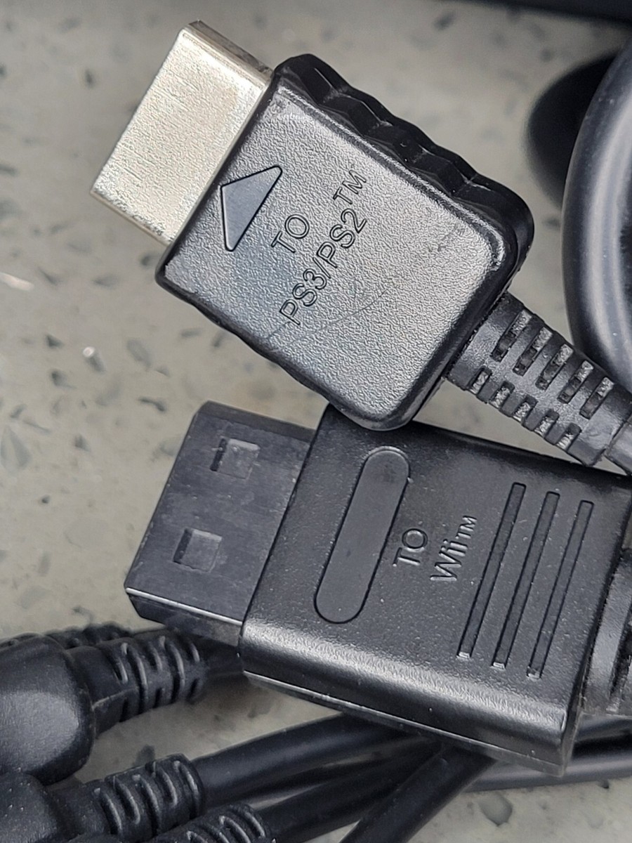 Sony PS3 PlayStation 3 Slim System Console w/ Cables (For Wii As