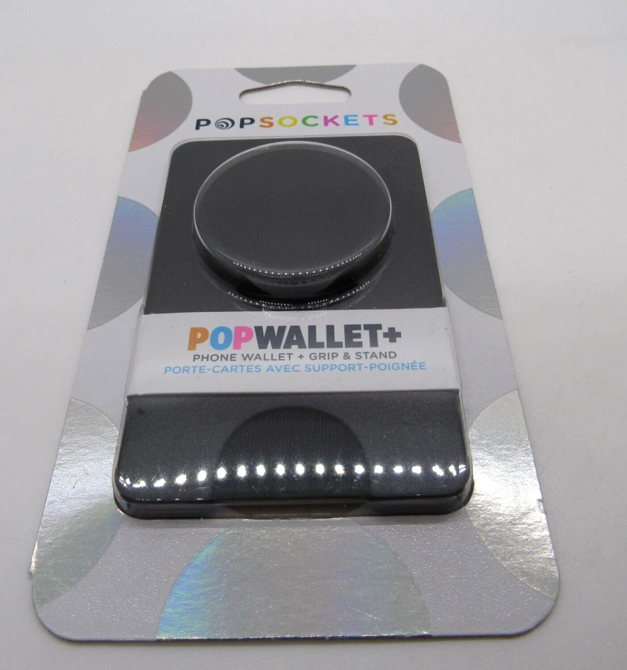 PopSockets Popwallet+ Cell Phone Wallet & Grip Stand Black New - PLEASE READ - Image 4 of 4