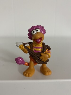 Vtg Fraggle Rock Gobo Playing Guitar PVC Figure 1983 Applause Henson