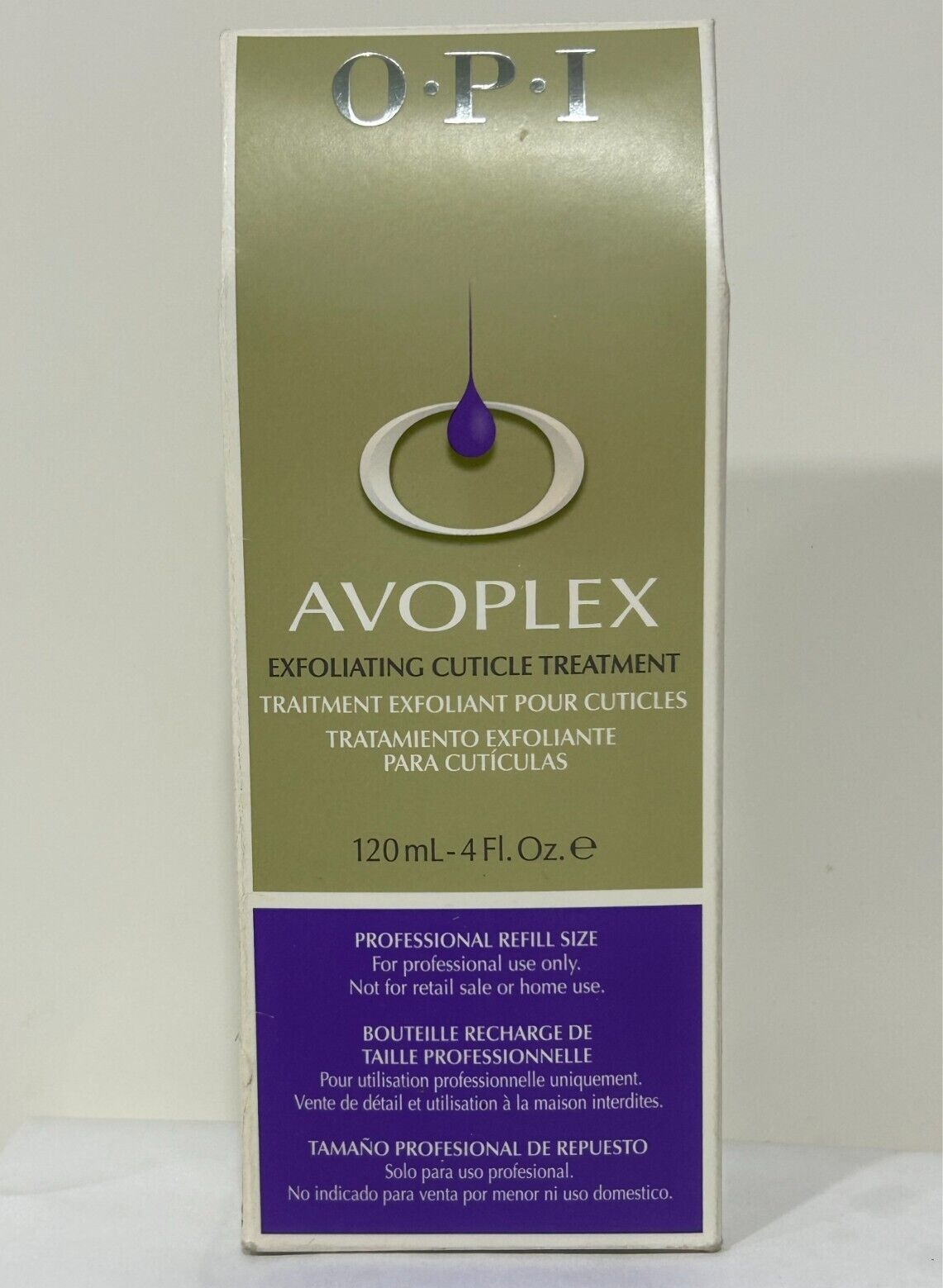 OPI Avoplex Exfoliating Cuticle Treatment Rehydrating Professional Size ...