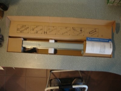 NEW DELL H4X6X 2U SLIDING READY RAIL KIT 