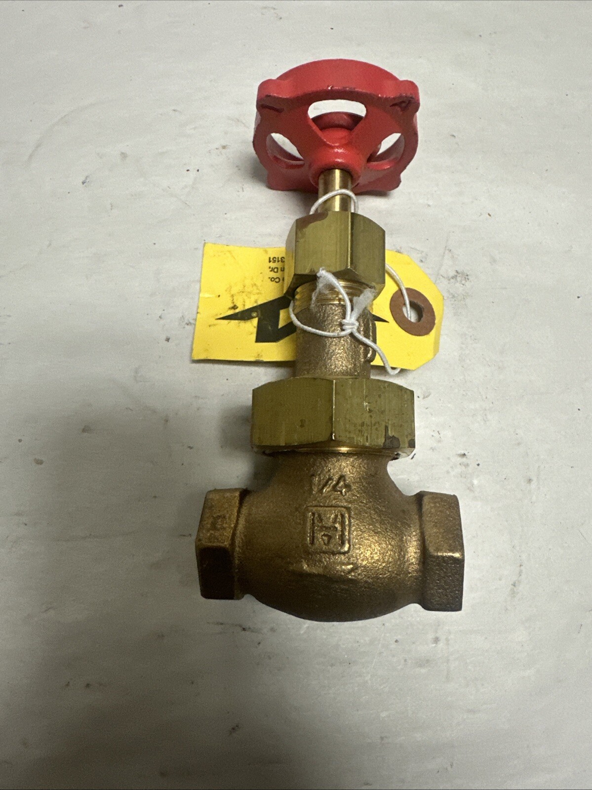 Milwaukee,200SWP 400WOG,1/4" Brass Gate Valve Fig. 592
