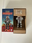 Vintage Robot Metal Wind Up MECHANICAL PLANET ROBOT  HA HA TOY SCHYLLING — photo 2