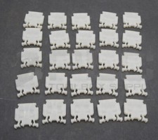 LOT OF 25 NEW ALLEN BRADLEY 1492-HM1 CONTACT BLOCK WHITE
