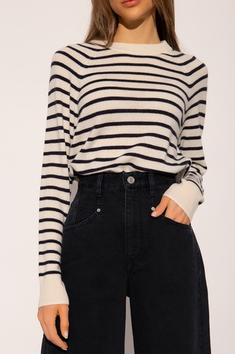 New Samsoe Samsoe Boston Cashmere Sweater In Cream Size Small | eBay