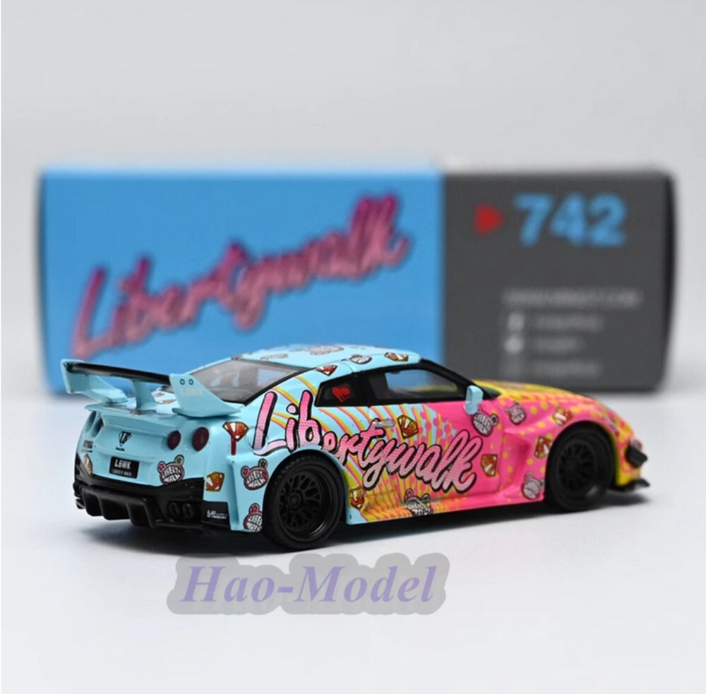 MINIGT 1:64 LB-Silhouette WORKS GT 35GT RR LBWK Model Car Alloy