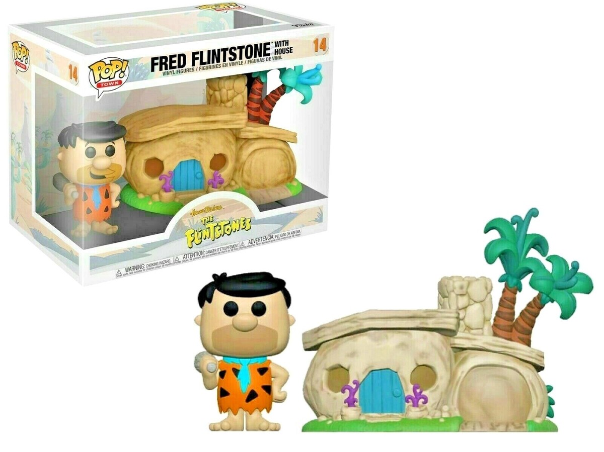 FRED FLINTSTONE WITH HOUSE FUNKO POP TOWN THE FLINTSTONES