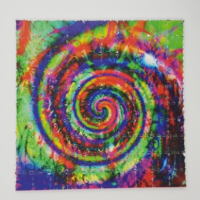 Trippy Spiral Löscher Kunst Psychedelische Kunst LSD Acid Art 100 Tab Blatt Geschenk