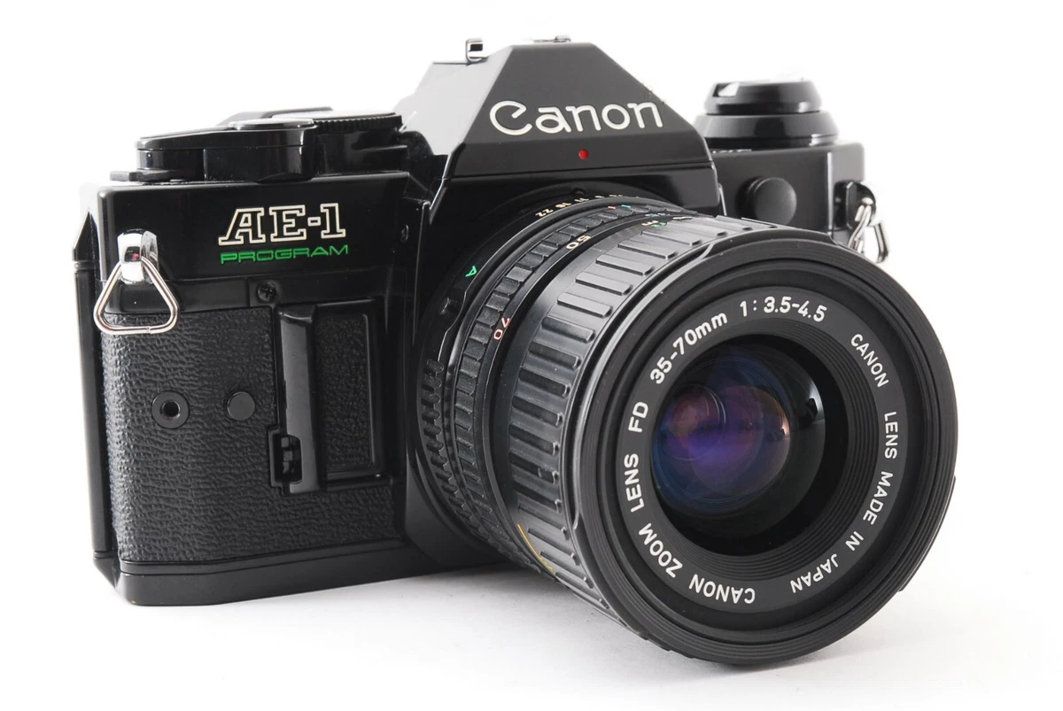 Canon AE-1 Program Canon ZOOM LENS FD 35-70mm F3.5-4.5 [Exc] From