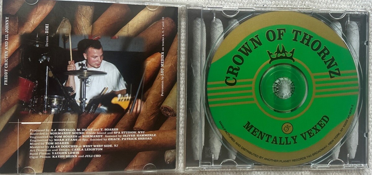 Mentally Vexed by Crown of Thorns (CD, Sep-1996, Another Planet