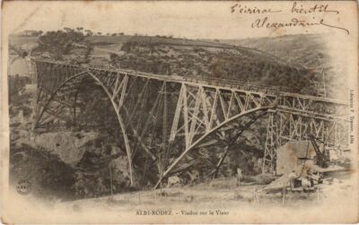 CPA ALBI RODEZ Viadukt auf dem Viaur (1087390)