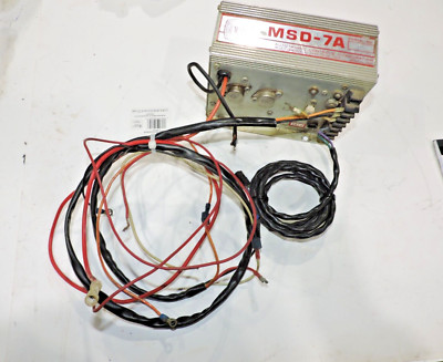 MSD 7A ignition box complete programmable Late Model Nascar SCCA car