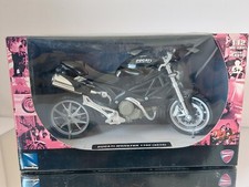NewRay Ducati Monster 1100 In Black 2010 On 1:12 In Box