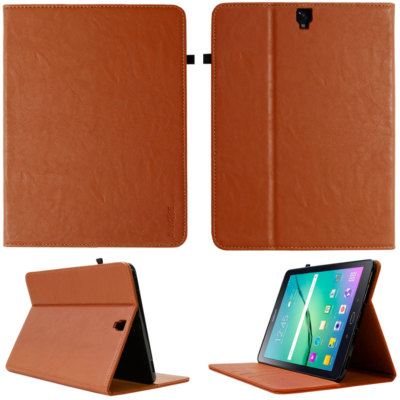 Premium Leather Protective Case for Samsung Galaxy Tab E 9.6'' Tablet Bag Cover Case