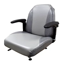 Gray Zero Turn Lawn Mower Seat Armrests Bobcat Dixie Snapper Toro Exmark Bad Boy