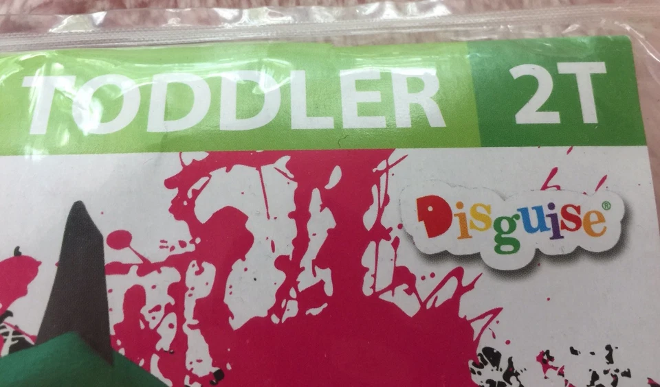 Nuevo de Lote Antiguo Disfraz Zombie Punk Halloween Talla Pinta Punks 2T Foto 4 de 4