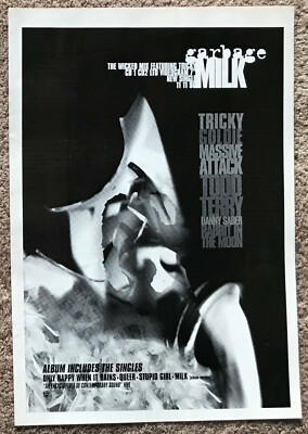 GARBAGE - MILK 1996 Full page UK magazine ad