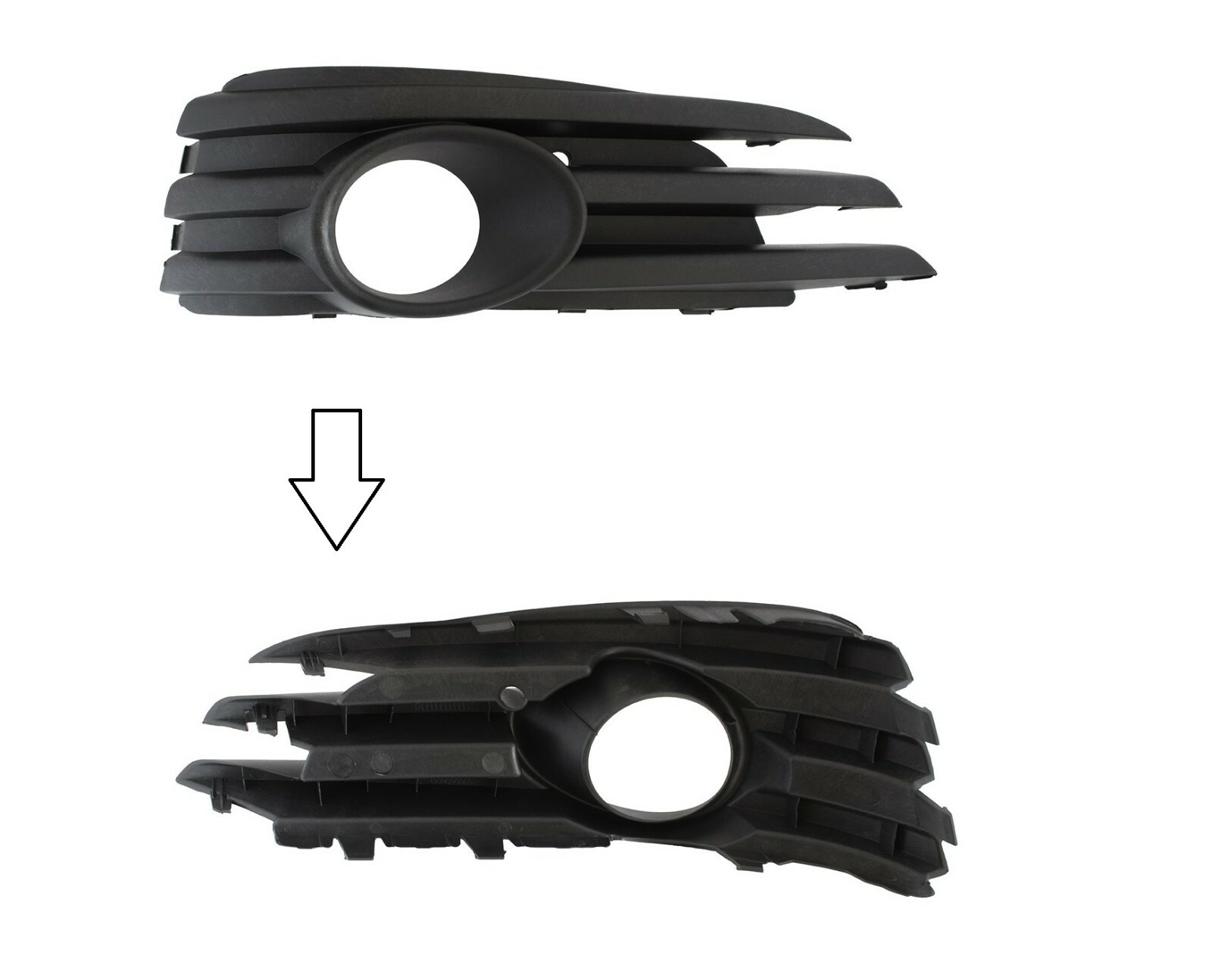 Grille de pare-chocs Opel Vectra C FL 2005-2009 droit pour entretien carrosserie