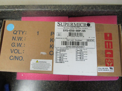 SUPERMICRO SYS-E50-9AP-N5 MODEL E50-40