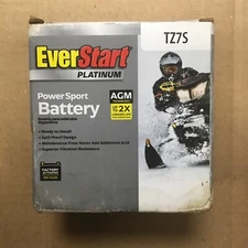Everstart Platinum Power Sport Battery TZ7S 
