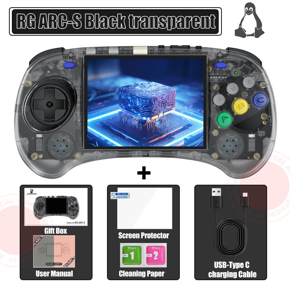 ANBERNIC RG ARC - D/S Handheld Game Console 4-inch IPS Touch