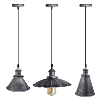 Vintage Industrial Loft Stil Decken Pendelleuchte Lampenschirm Kronleuchterschirme