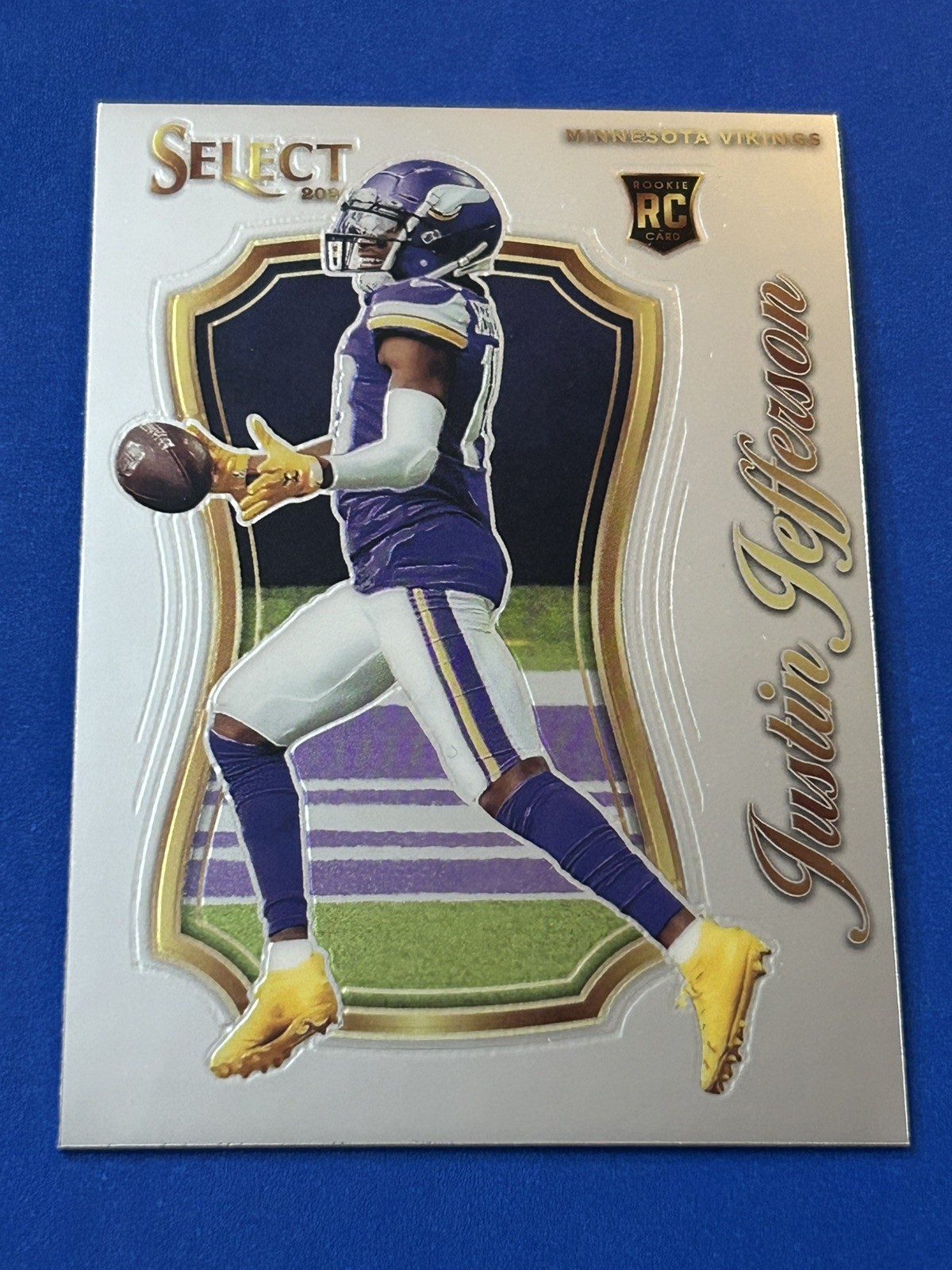 Justin Jefferson 2020 Panini Select Certified RC #SCR-9