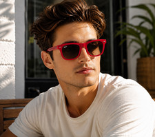 Ray-Ban Wayfarer RB2140 Special Series 4 Sunglasses Italy w/ Case Rare