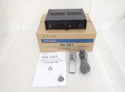 TEAC HA-507 Preamplifier Headphone Amplifier Black Japan New | eBay