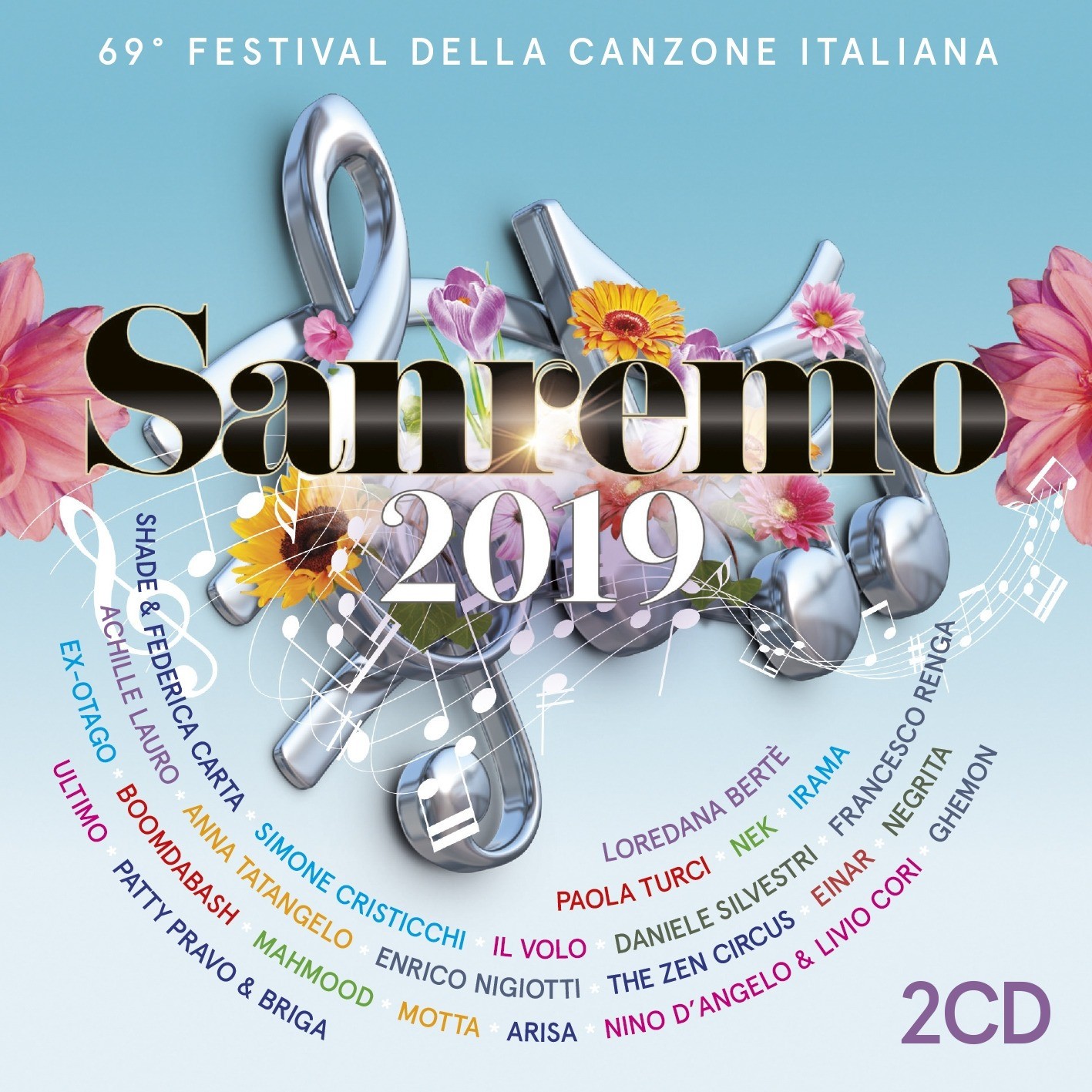 Various Artists Sanremo 2019 Double Cd Jewelbox New And Sealed