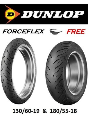 DUNLOP AE2 ELITE 130/60-19  180/55-18 TIRE SET HARLEY CVO STREET GLIDE ROAD KING