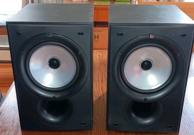 KEF Q15.2 Pair of Speakers 10-100W 8 Ohm Bi-Wired Black Ash High