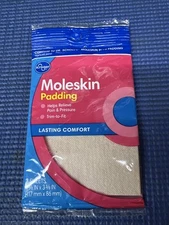 CB2 Kroger Super Moleskin Soft Padding 3 Sheets EA 4.5/8 X 3.3/8