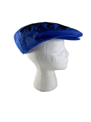 Vtg ESTATE Hatterdashery 1960s Newsboy Cabbie Cotton Blend Hat Adjust. #2