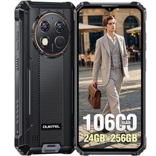 OUKITEL G1 Outdoor Smartphone 10600mAh 24GB+256GB 6,52 Zoll Handy 48MP Dual SIM