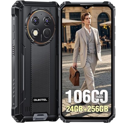 OUKITEL G1 Outdoor Smartphone 10600mAh 24GB+256GB 6,52 Zoll Handy 48MP Dual SIM