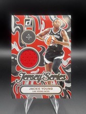 Jackie Young Jersey Series #JS-JY - 2026 Panini Donruss WNBA - Aces