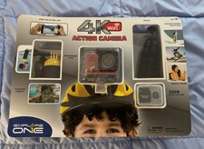 New Explore One 4K Wifi Action Camera Floating Handle Waterproof Case 32GB