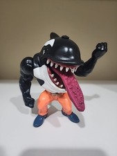 Street Sharks Moby Lick Orca Whale Action Figure 1995 Vintage 6" *Non Working*