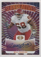 2024 Panini Illusions Superlatives Orange Will Shields #S-WSS Auto HOF 05ol