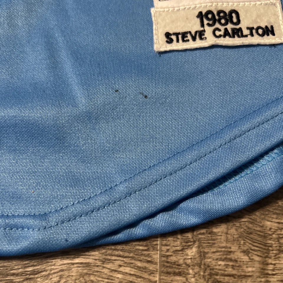 Футболка Стива Карлтона 1980 коллекция Mitchell & Ness Cooperstown синяя, размер 52 - Изображение 4 из 4