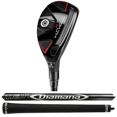 TaylorMade Stealth 2 Plus #3 Hybrid, Diamana Limited 75 Stiff Flex Shaft