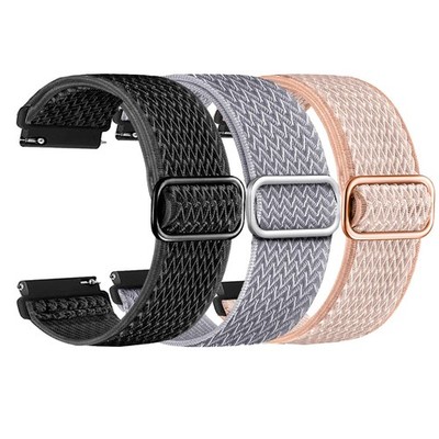 Xininyia ID208 Plus Smart Watch Bands, 22mm Stretch Breathable Medium, 3pack
